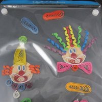 Provo Craft Quilled Clown Stickers Stand Outs Discontinued