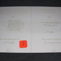 Vintage 5 Day Get Well Puzzle Greeting Card Hallmark