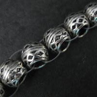 Celtic Spacer Beads 8x10mm Silver Plated Bead Gallery