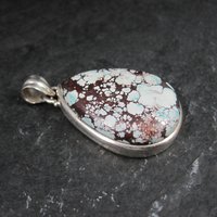 Wild Horse Magnesite Pendant Sterling Silver
