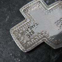 Vintage Sterling Silver Cross Pendant