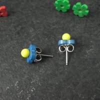 1990s Avon Interchangeable Flower Stud Earrings