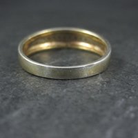 Mens Vermeil Sterling Sapphire Ring Size 13