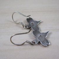 Sterling Silver Buddha Eyes Earrings