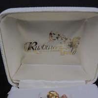 Vintage 10K Black Hills Gold Angel Pin Tie Tack