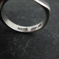 Vintage Sterling Silver Eilat Ring Size 6