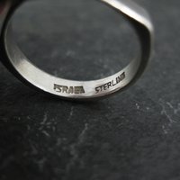 Vintage Sterling Silver Eilat Ring Size 6