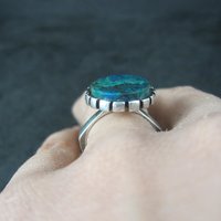 Vintage Sterling Silver Eilat Ring Size 6