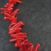 Vintage Coral Necklace 17 Inches