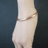 Simple Copper Cuff Bracelet 6 Inches