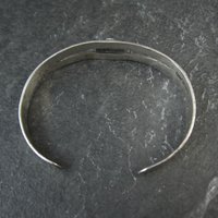 Vintage Sterling Thunderbird Cuff Bracelet Child Sized 4.25"