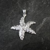 Sterling Silver Starfish Pendant