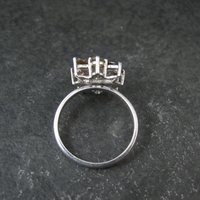 Multi Colored Tourmaline Ring Size 7 Sterling Silver