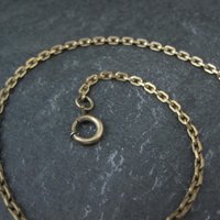 Vintage Gold Filled Watch Chain 14"