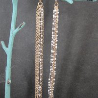 Extra Long Duster Chain Earrings