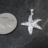 Sterling Silver Starfish Pendant