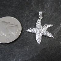 Sterling Silver Starfish Pendant