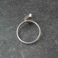 Handmade Vintage Sterling Quartz Ring Size 10