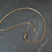 Vintage Gold Filled Watch Chain 14"