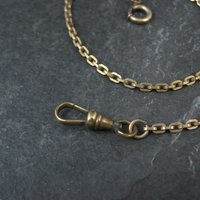Vintage Gold Filled Watch Chain 14"