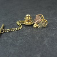 Vintage FL Thorpe Black Hills Gold Tie Tack