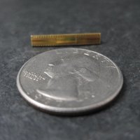 Tiny 1940s 10K Bar Pin Hayward NOS
