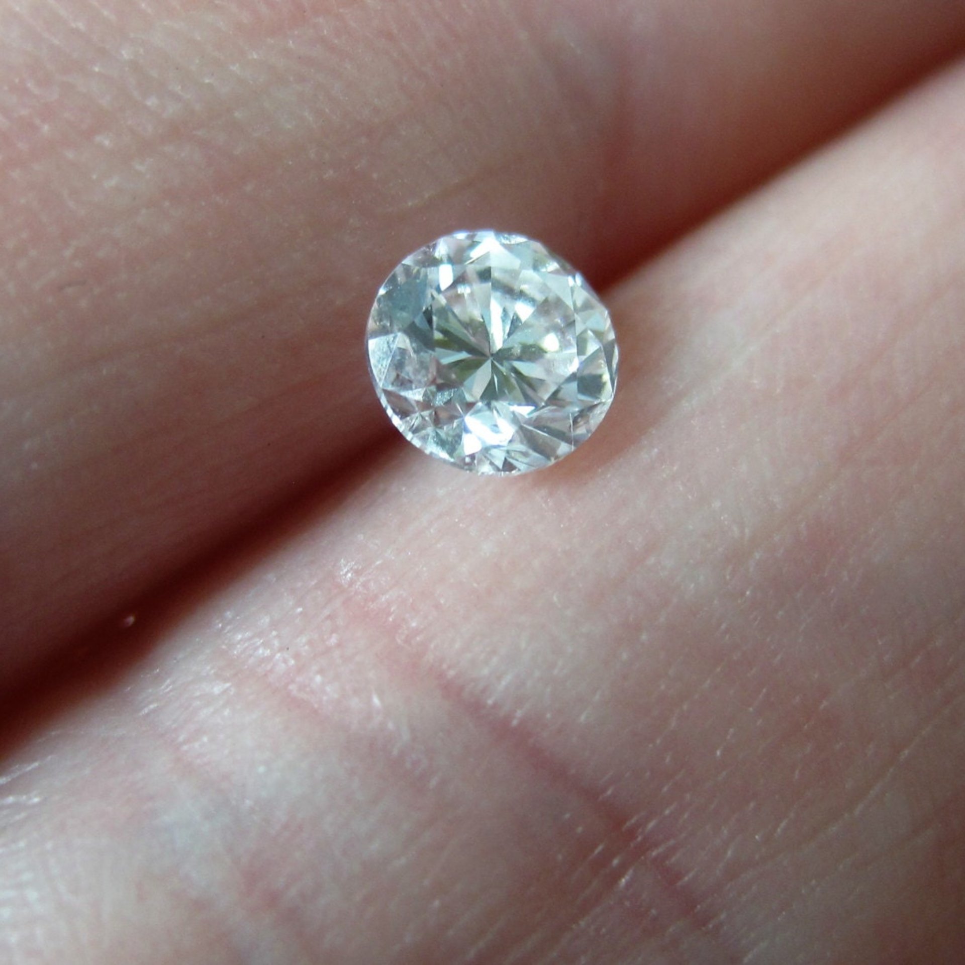 Loose Round Diamond 4.9mm .49 Carats H SI2