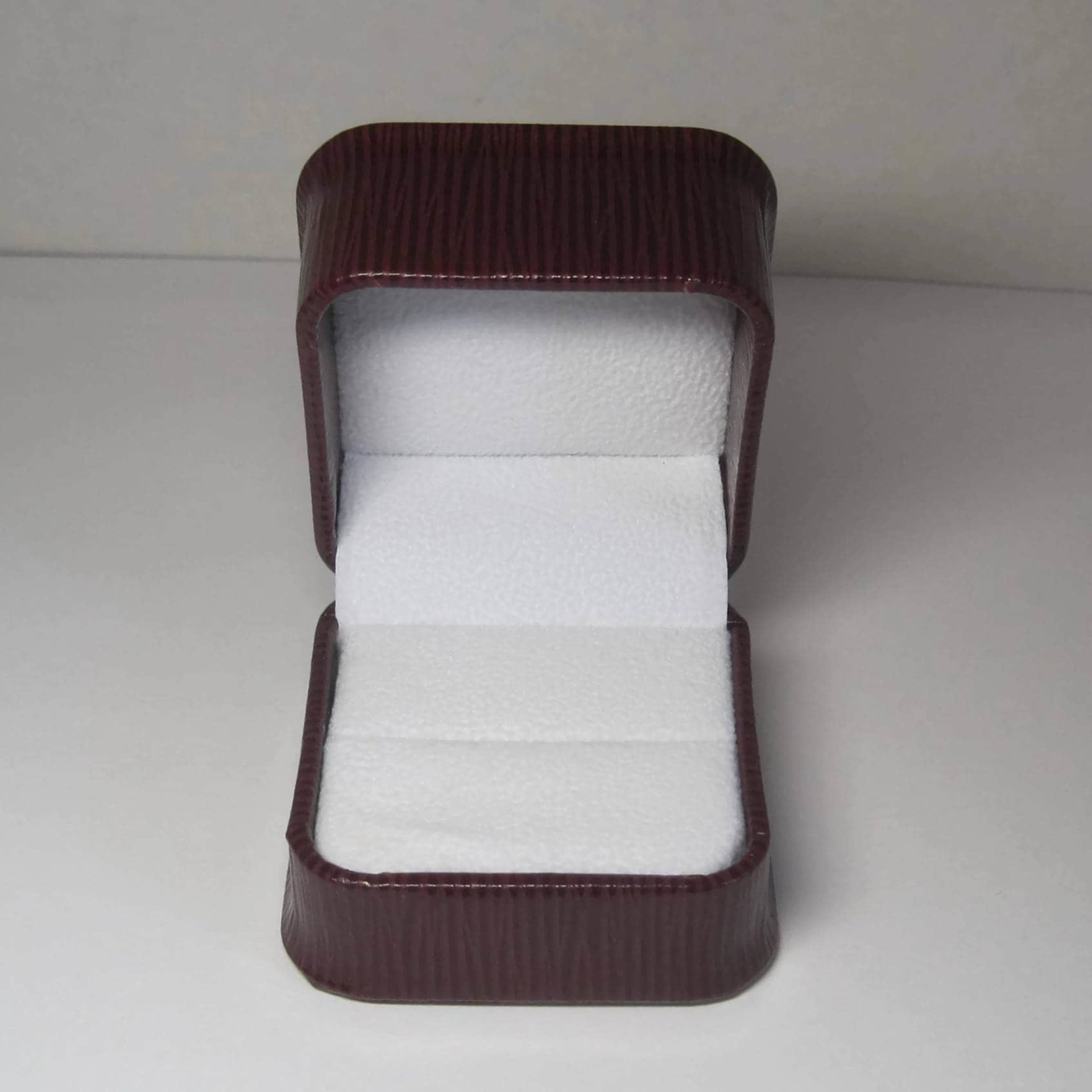 Maroon Engagement Ring Box