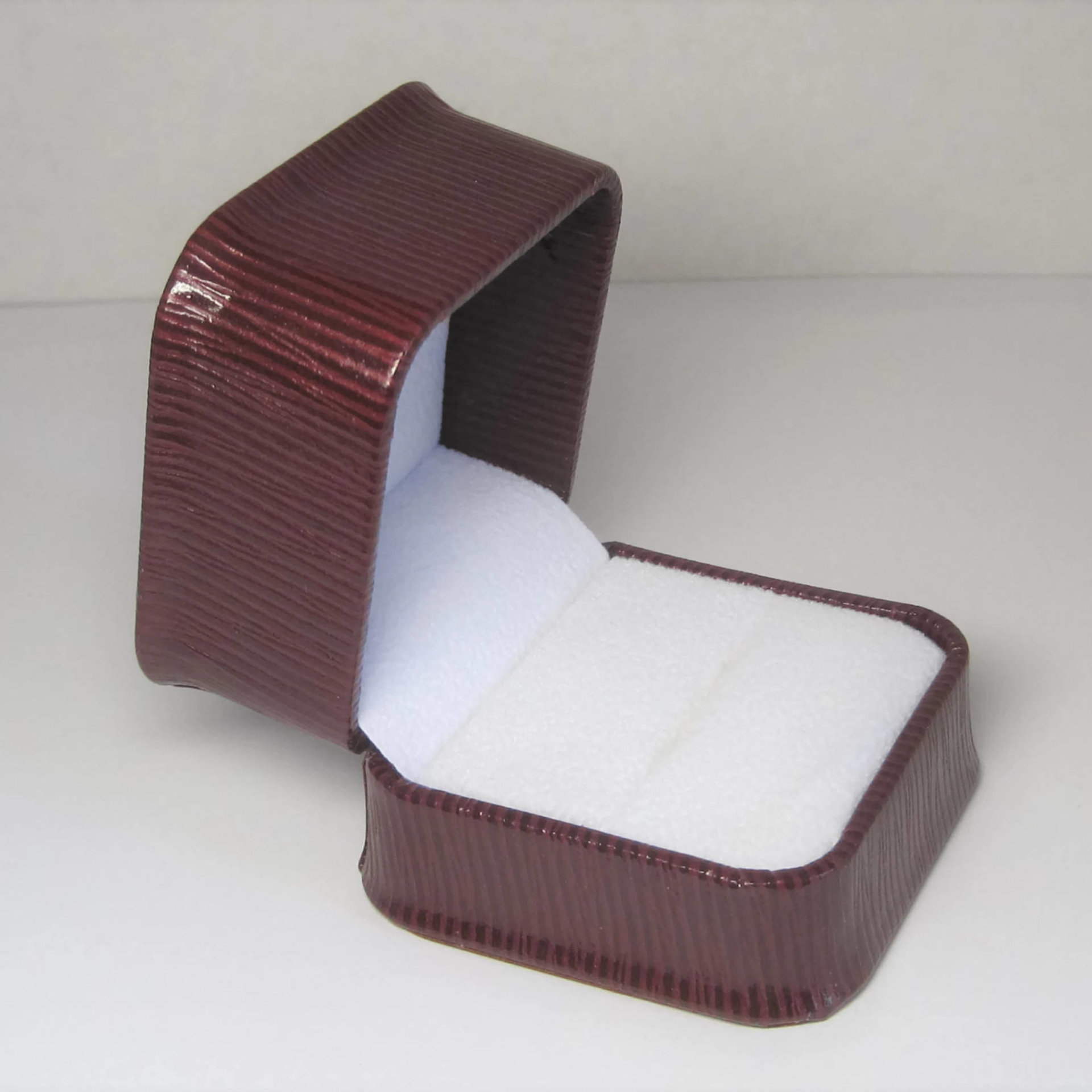 Maroon Engagement Ring Box