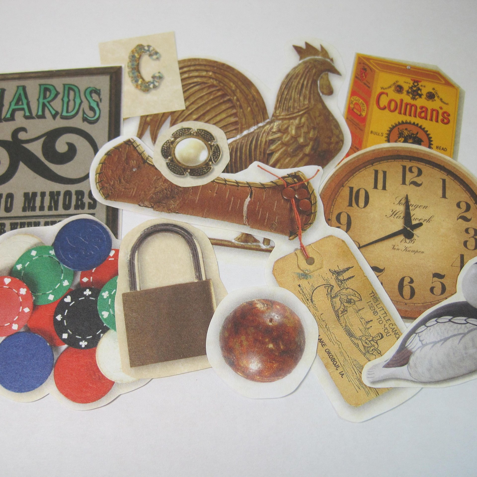 Vintage Paper Ephemera Lot 20 Pieces