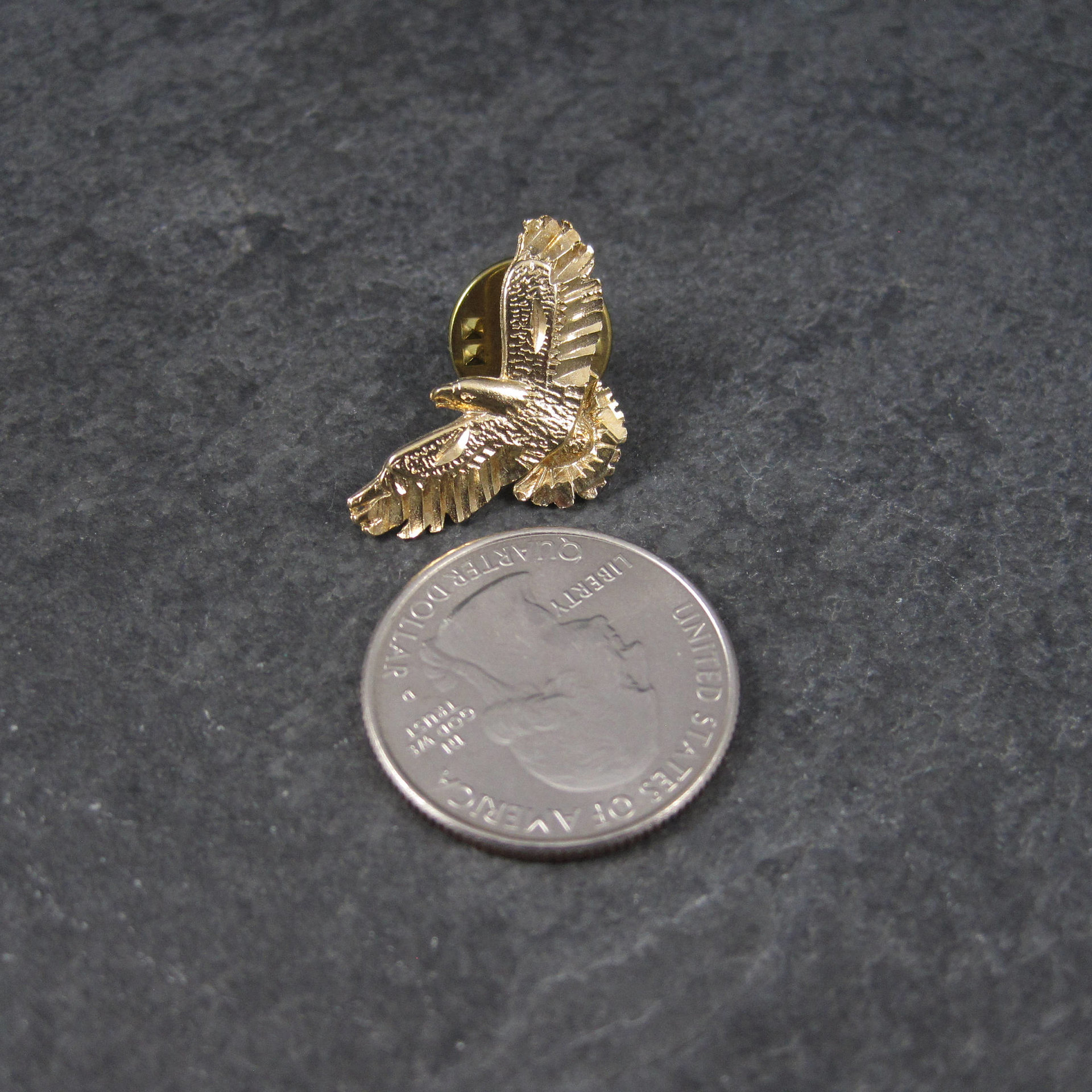 Vintage Gold Filled Eagle Tie Tack