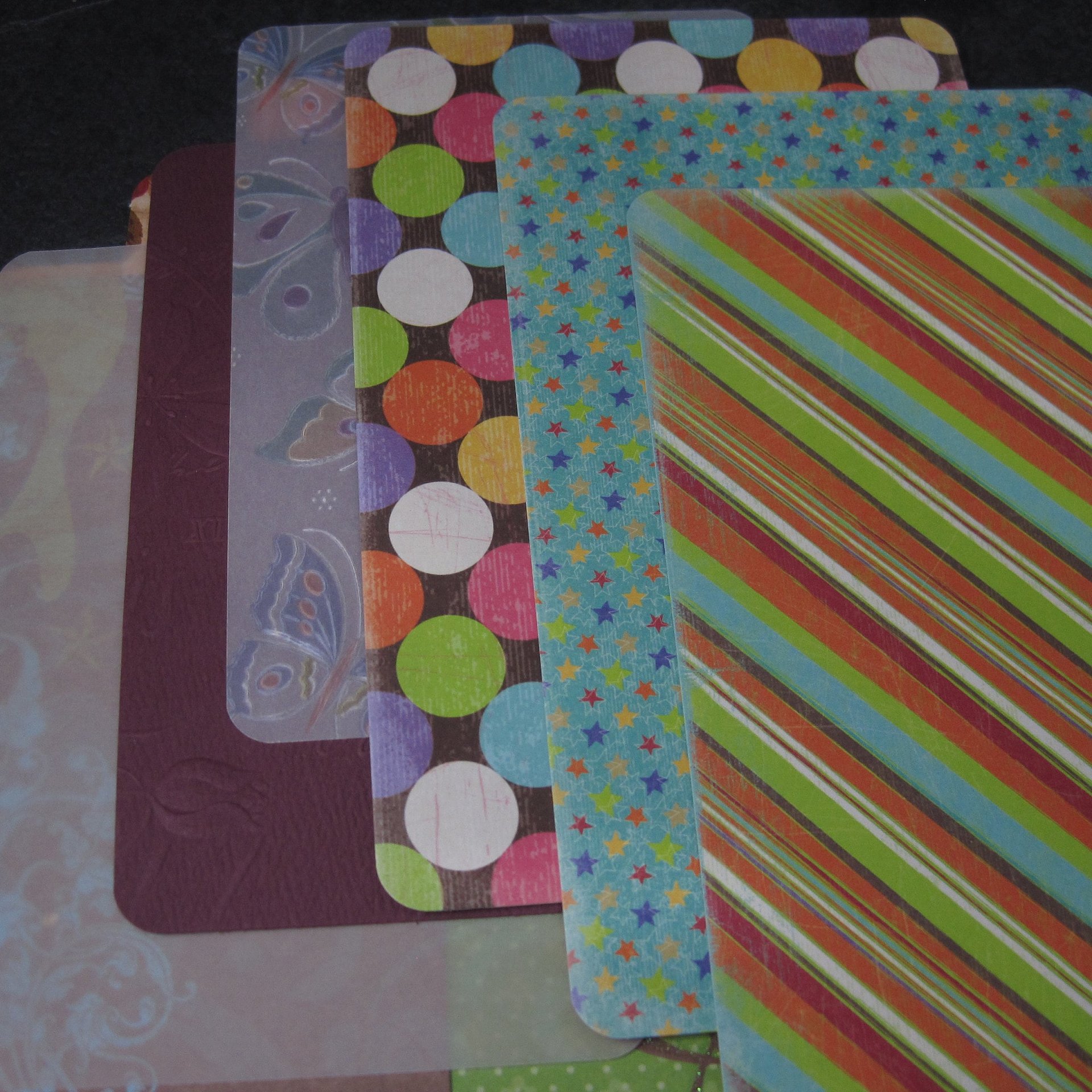 Destash Scrap Pack Photo Mats Lot of 50