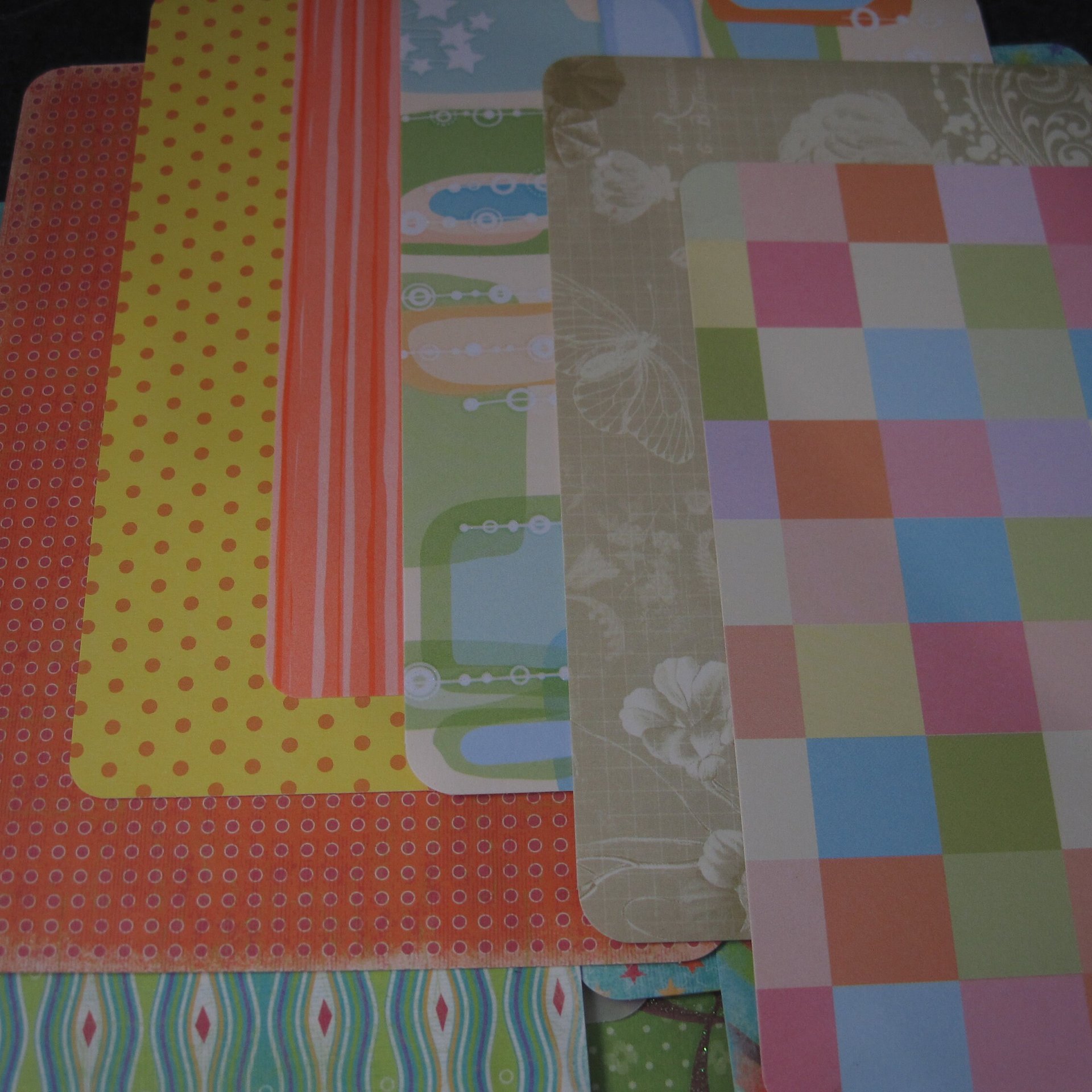 Destash Scrap Pack Photo Mats Lot of 50