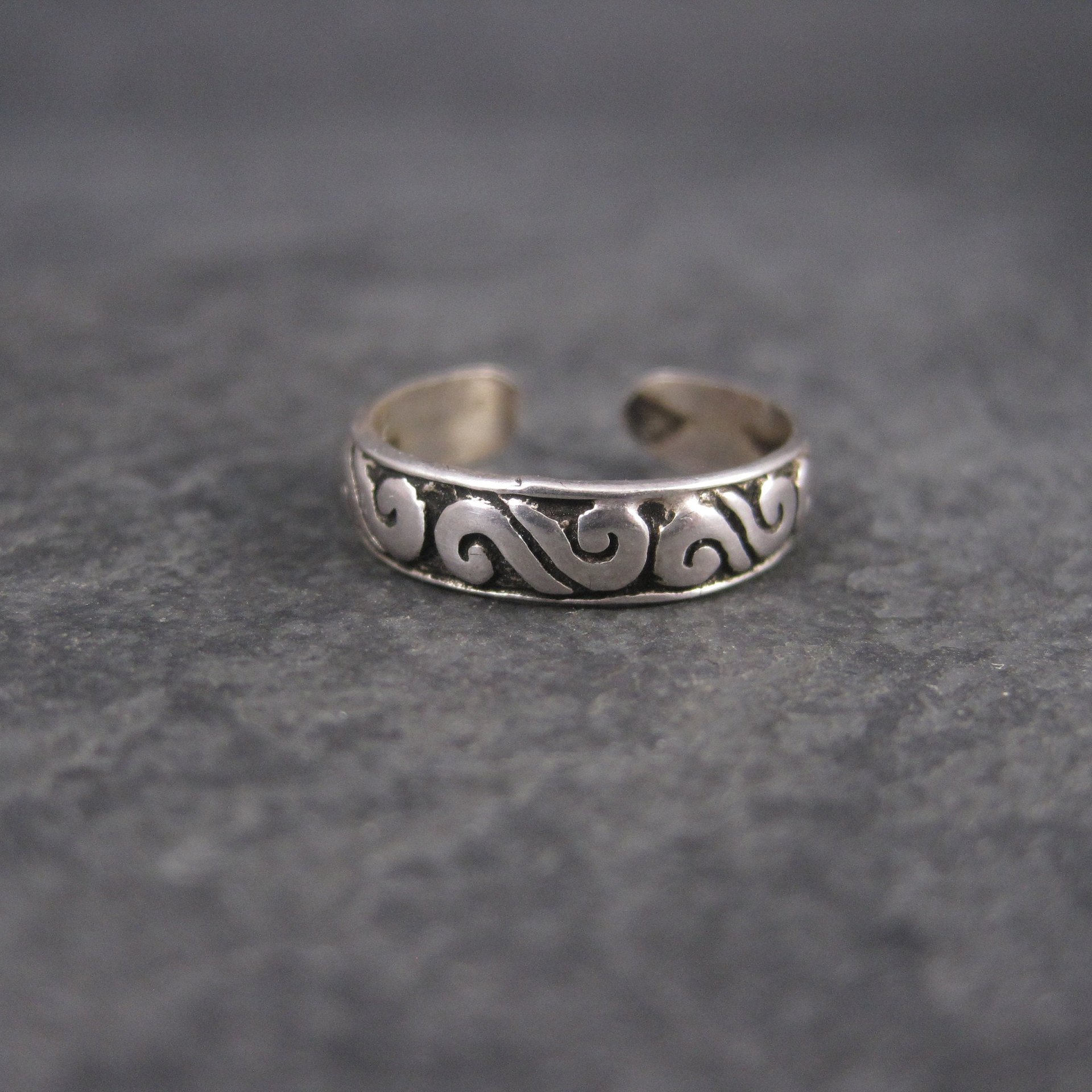 Vintage Sterling Toe Ring