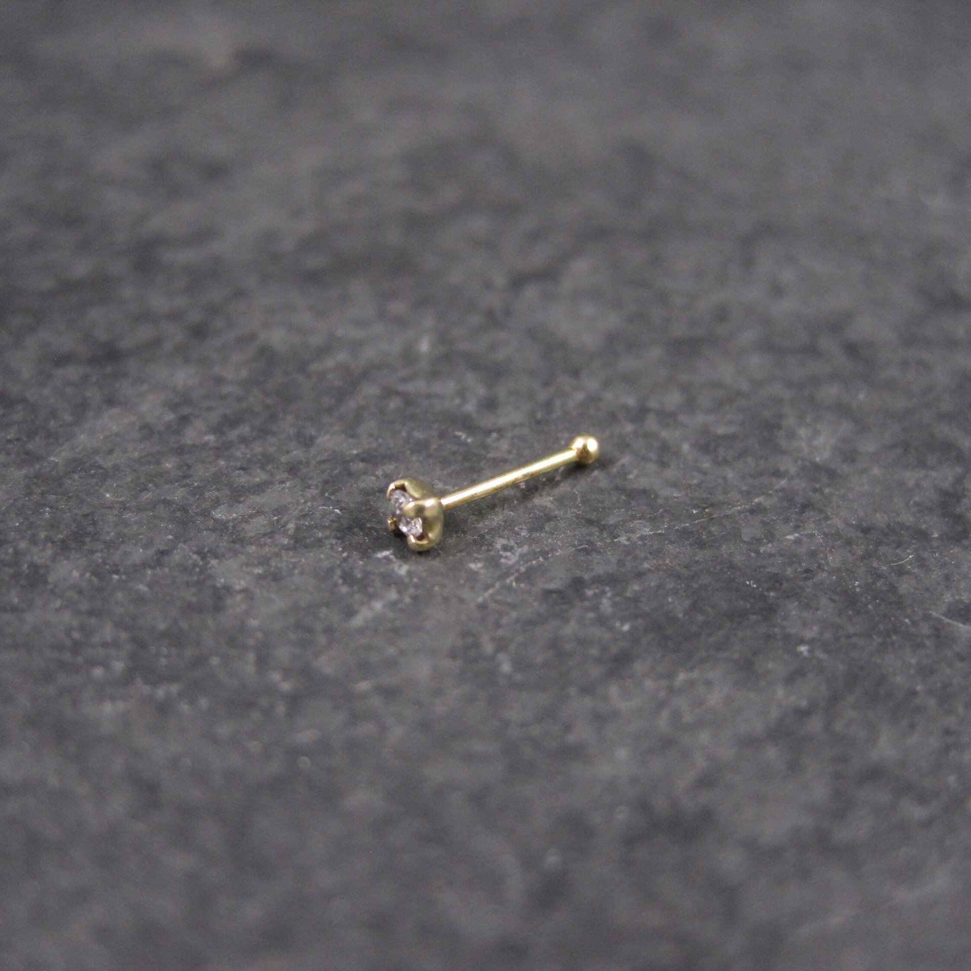 14K Nose Stud 20 Gauge Nose Bone