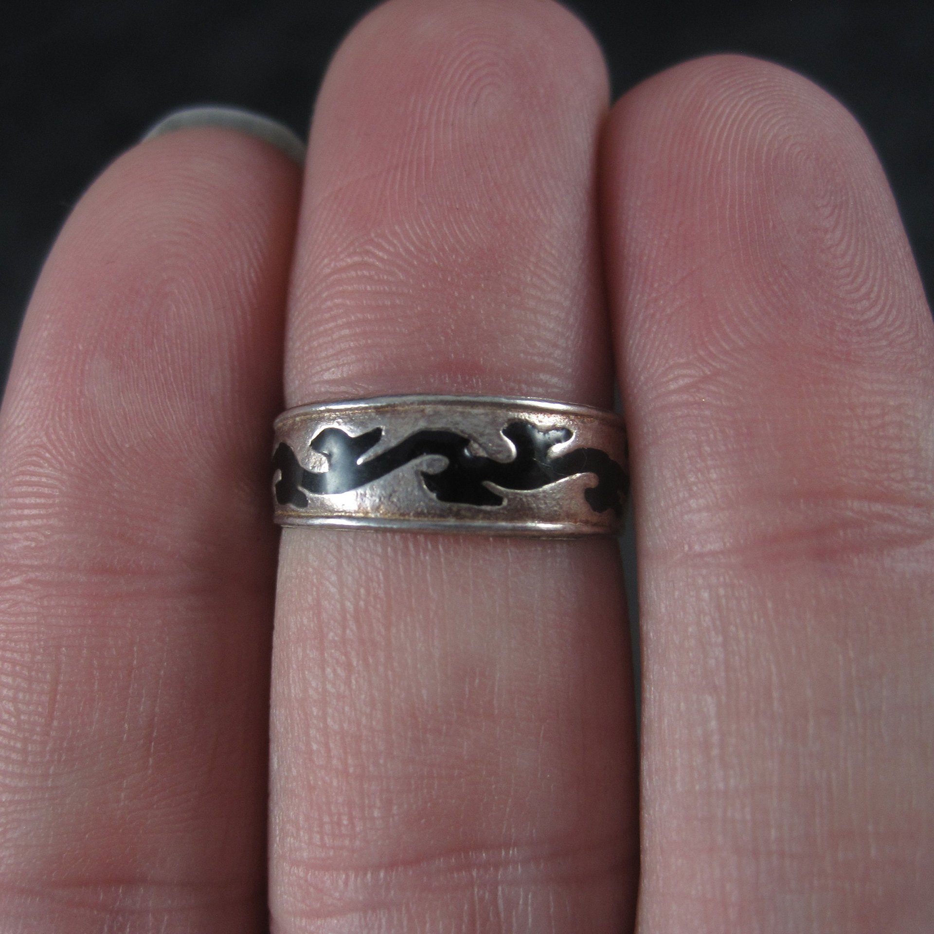 Vintage Sterling Toe Ring