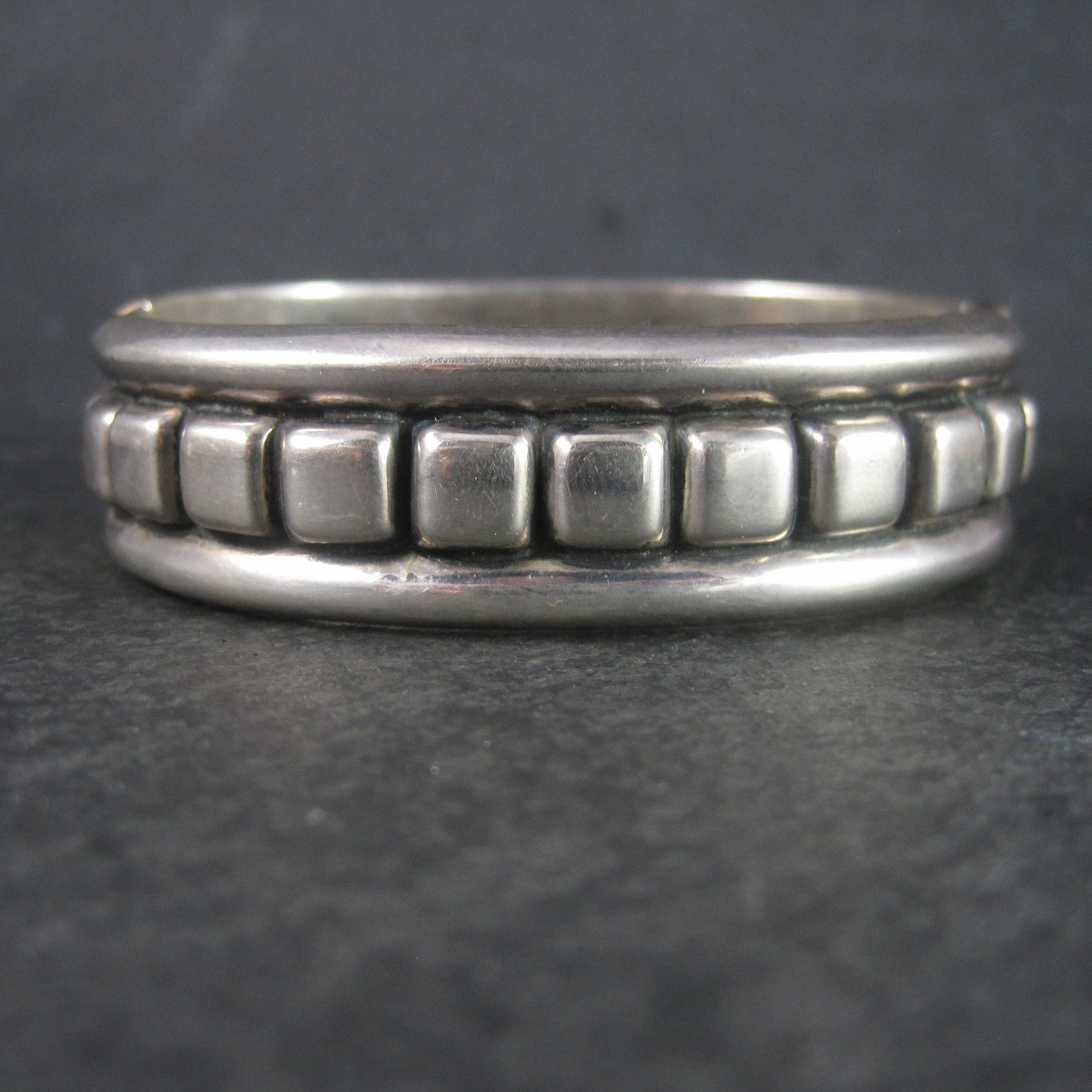 Estate Mexican Sterling Clamper Bracelet
