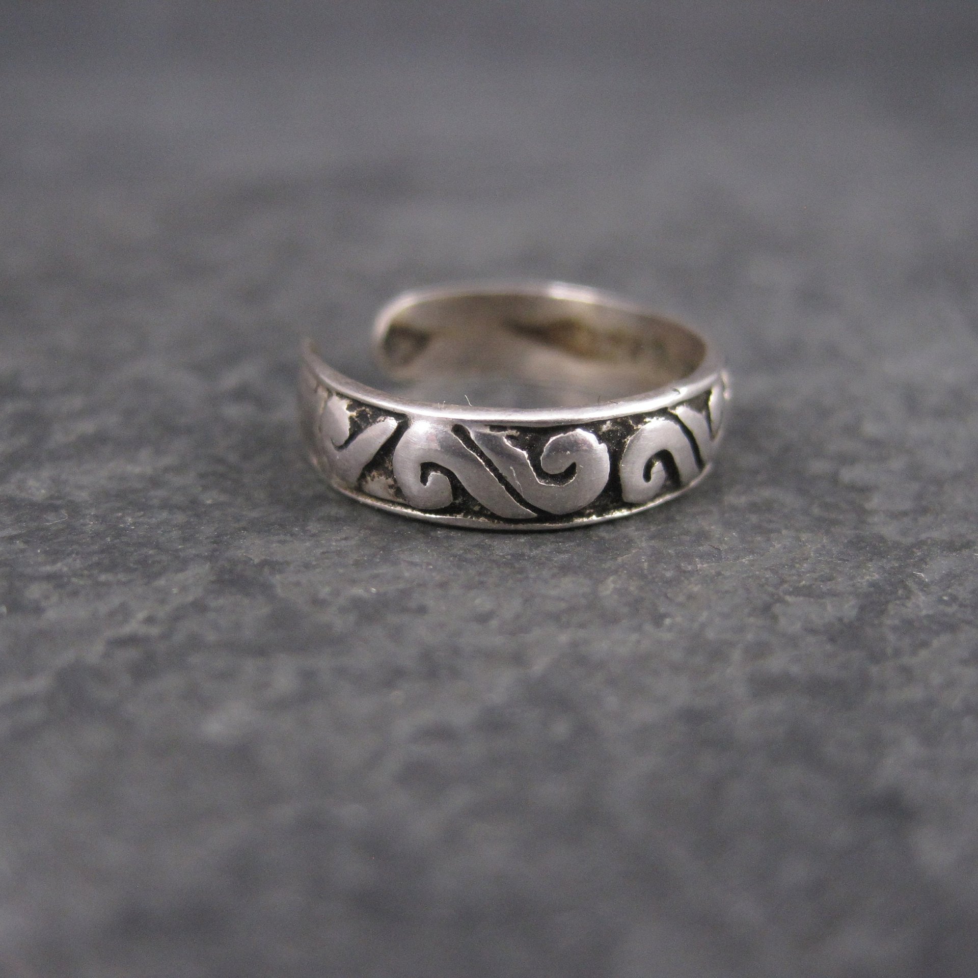 Vintage Sterling Toe Ring