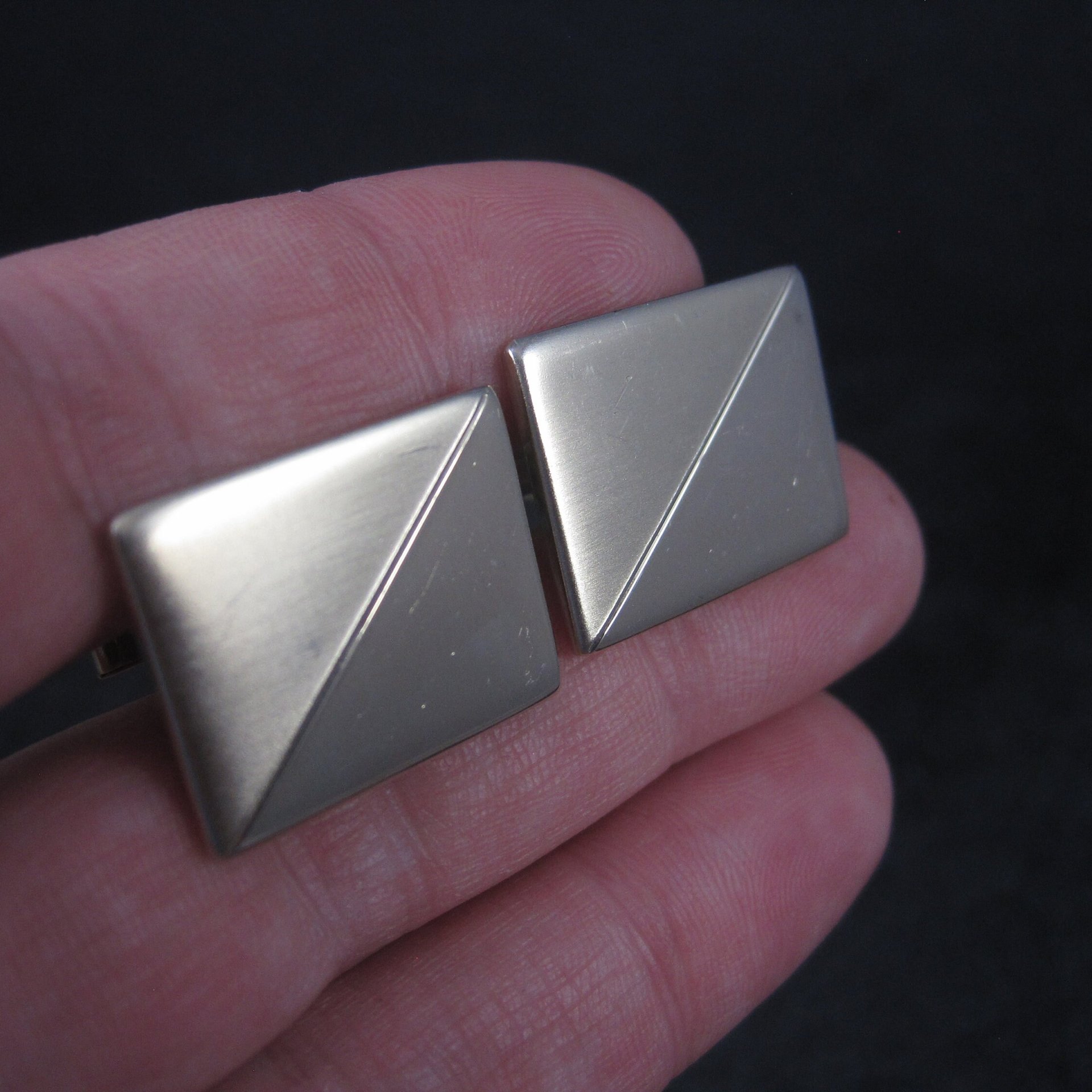 Estate Gold Tone Cufflinks