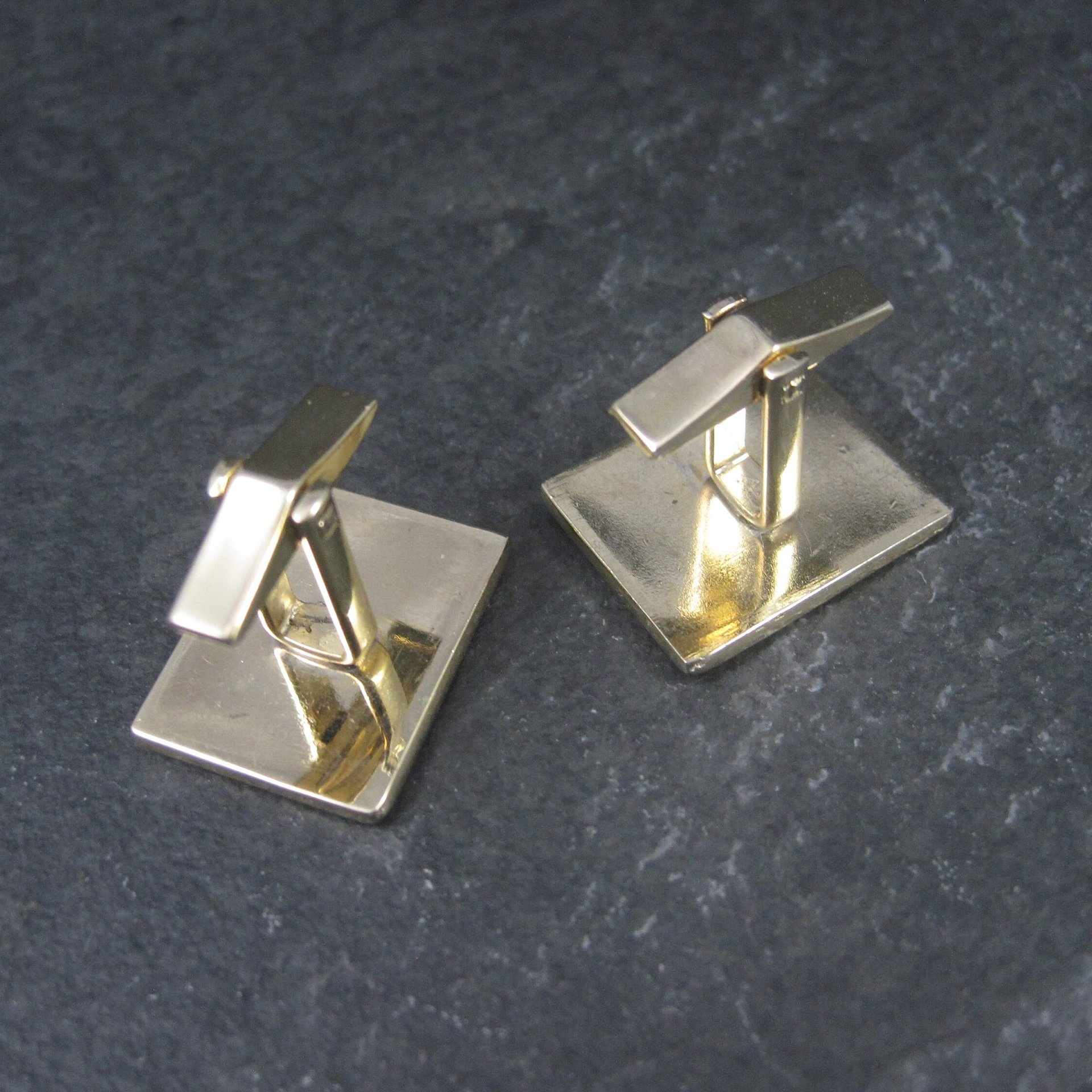Estate Gold Tone Cufflinks