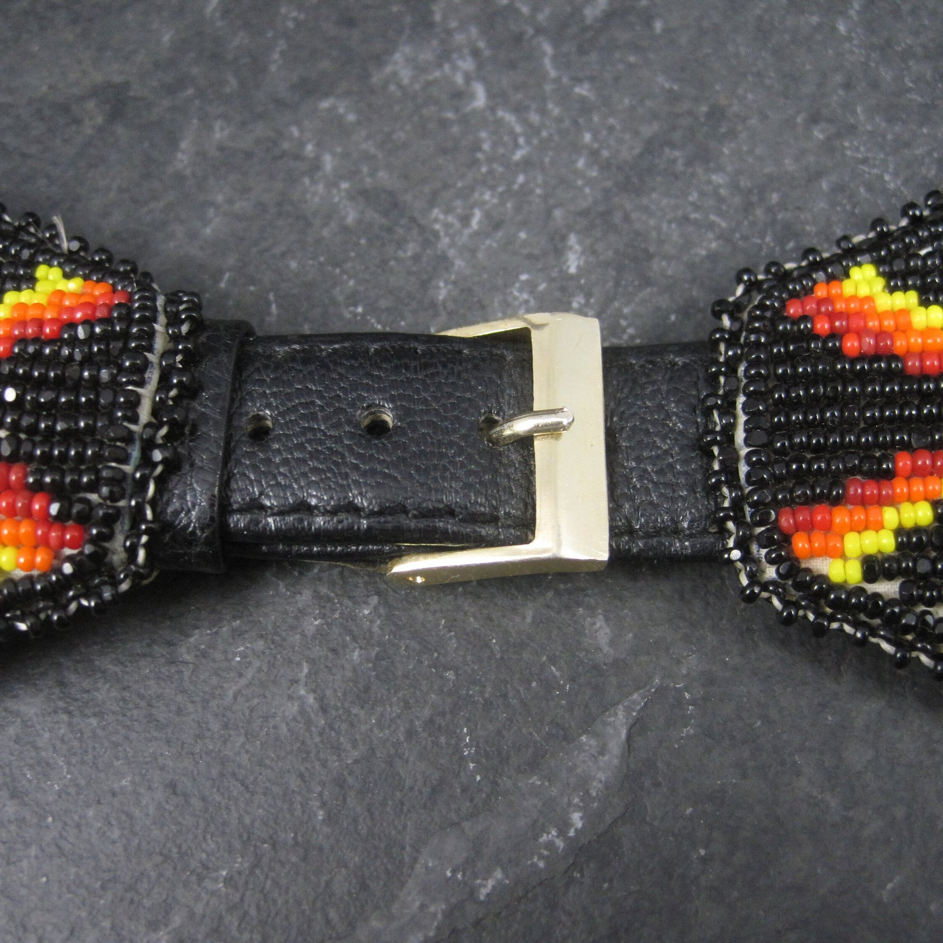 Vintage Native American Beaded Watch Band Douglas George