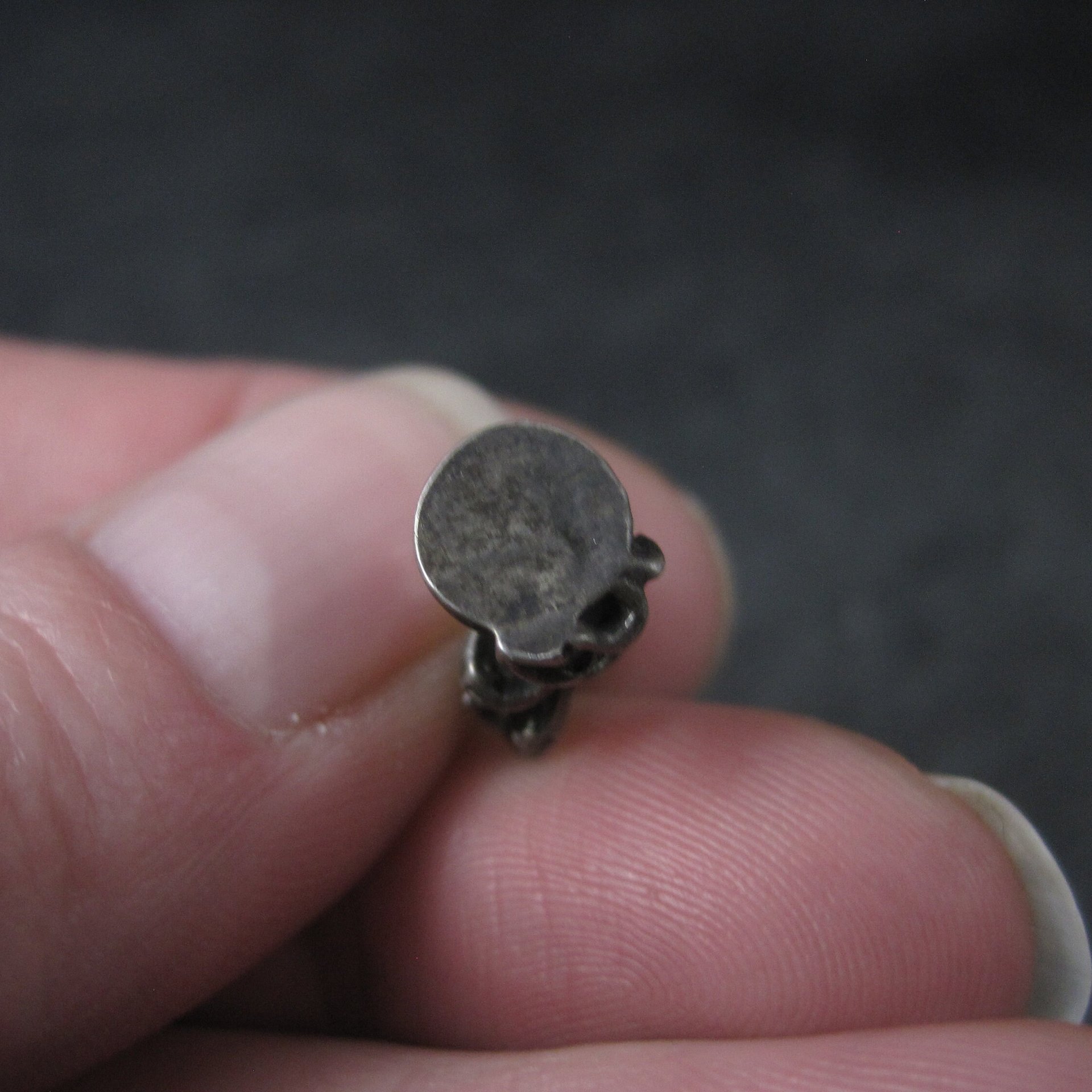Sterling Antique Telephone Charm