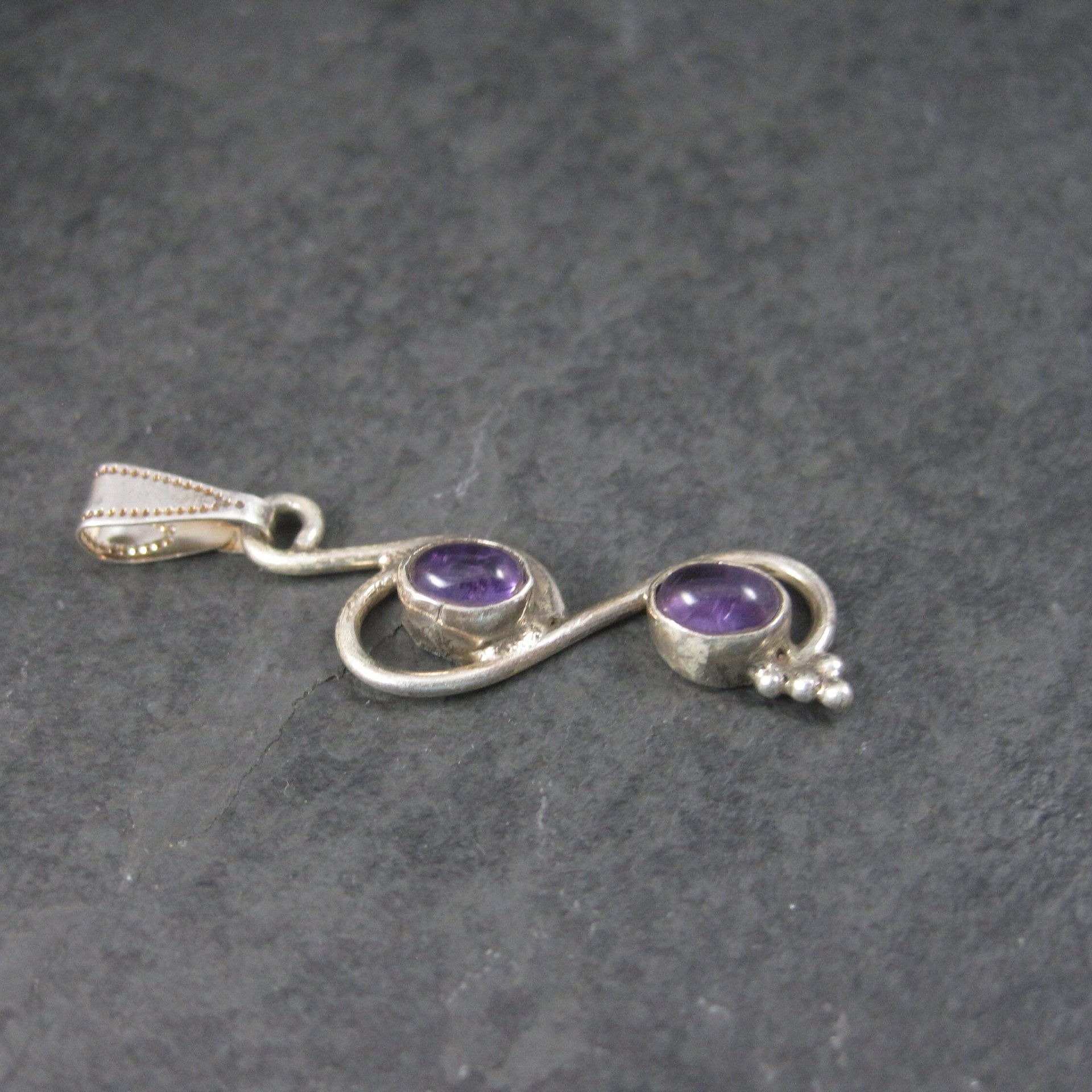 Sterling Silver Amethyst Pendant