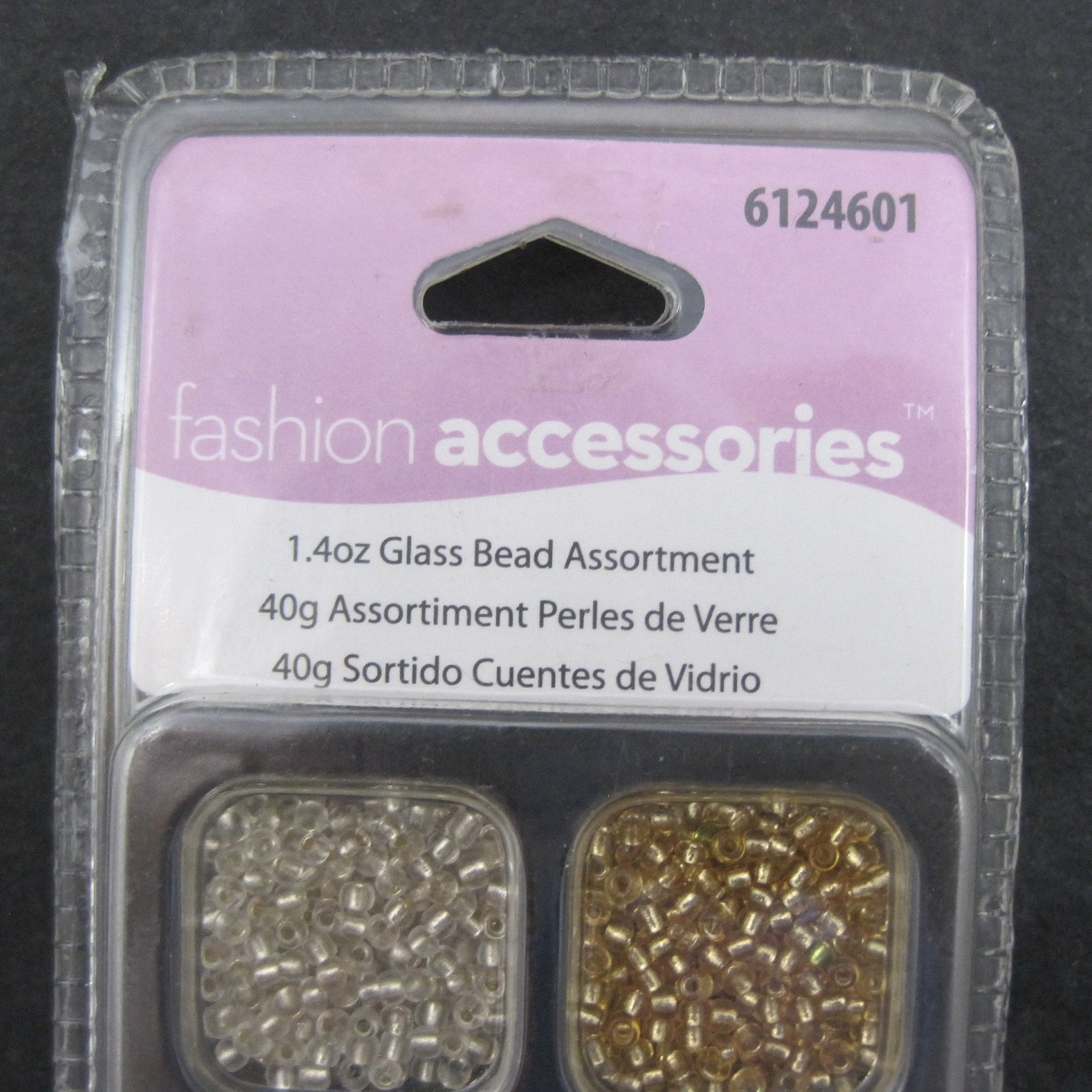 Glass Seed Bead Assortment by Cousin 1.4 Ounces