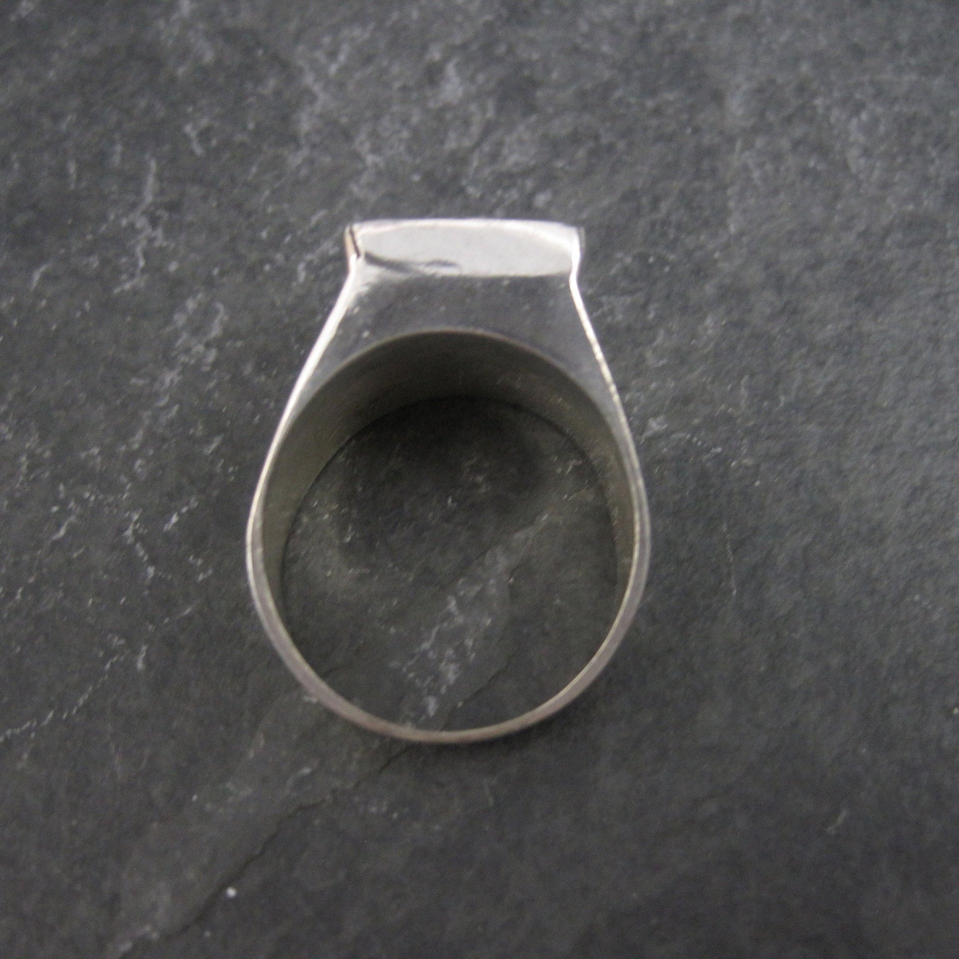 Vintage Jerusalem Ring 950 Silver Size 10