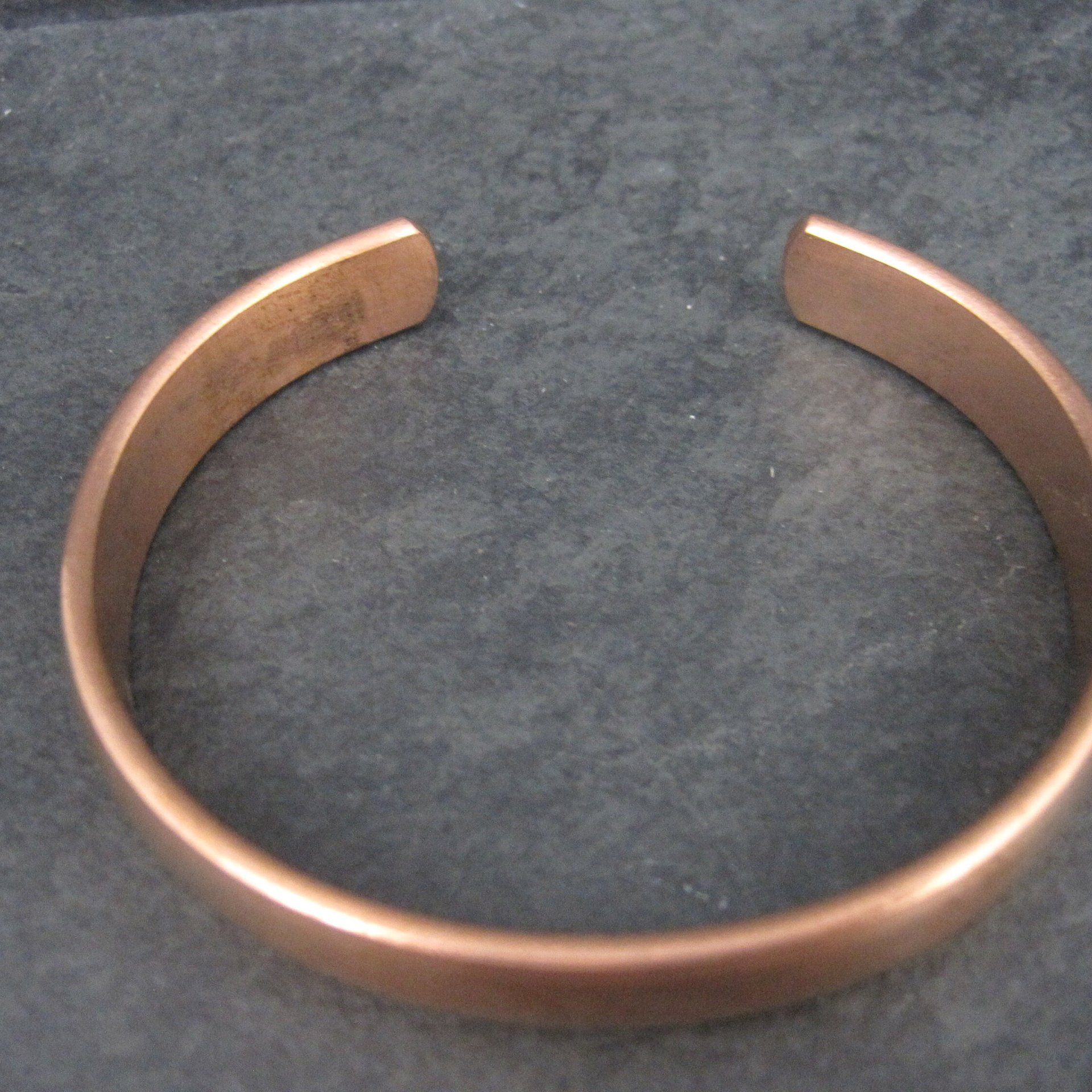 Heavy Estate Copper Cuff Bracelet 7 Inches