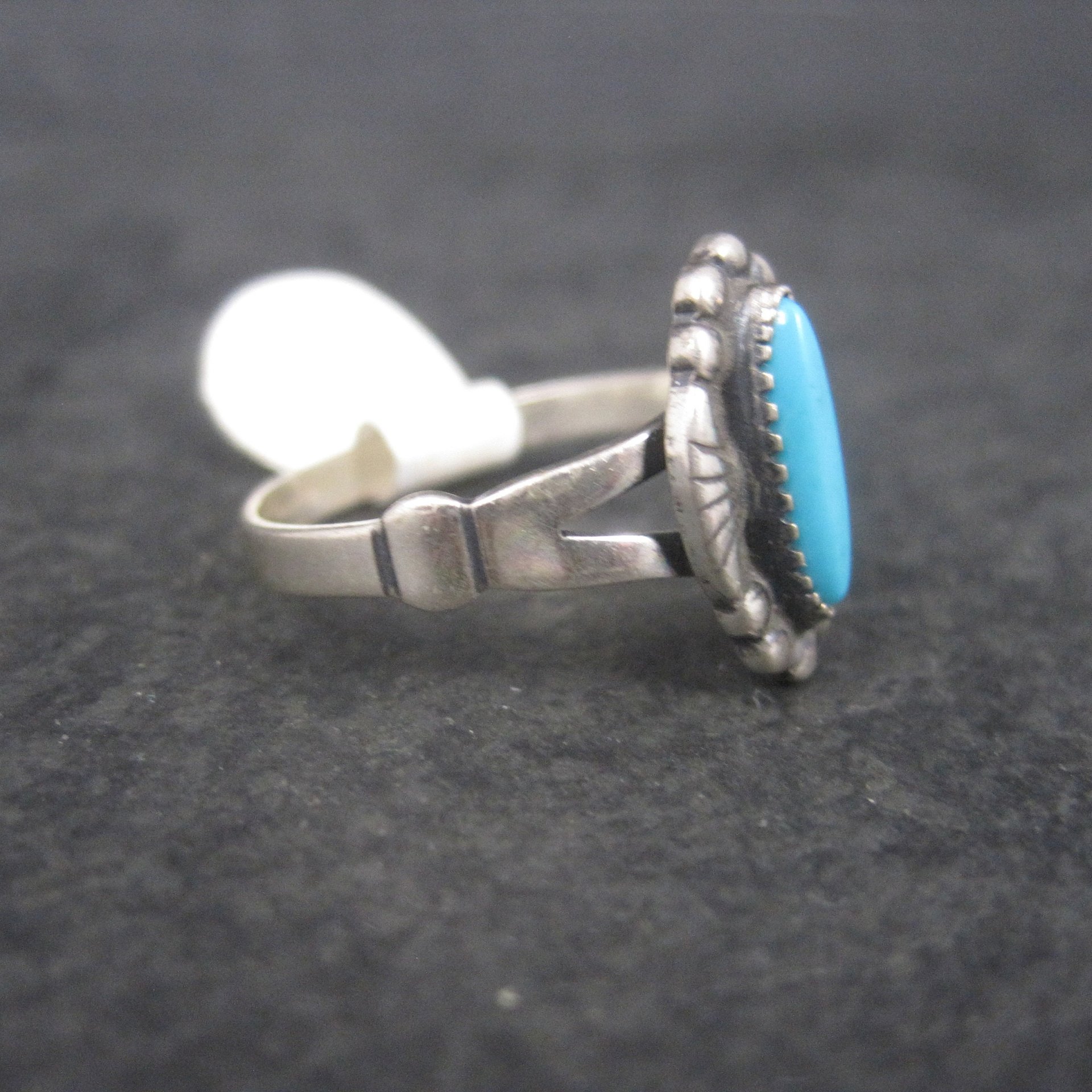 Vintage Southwestern Sterling Turquoise Ring