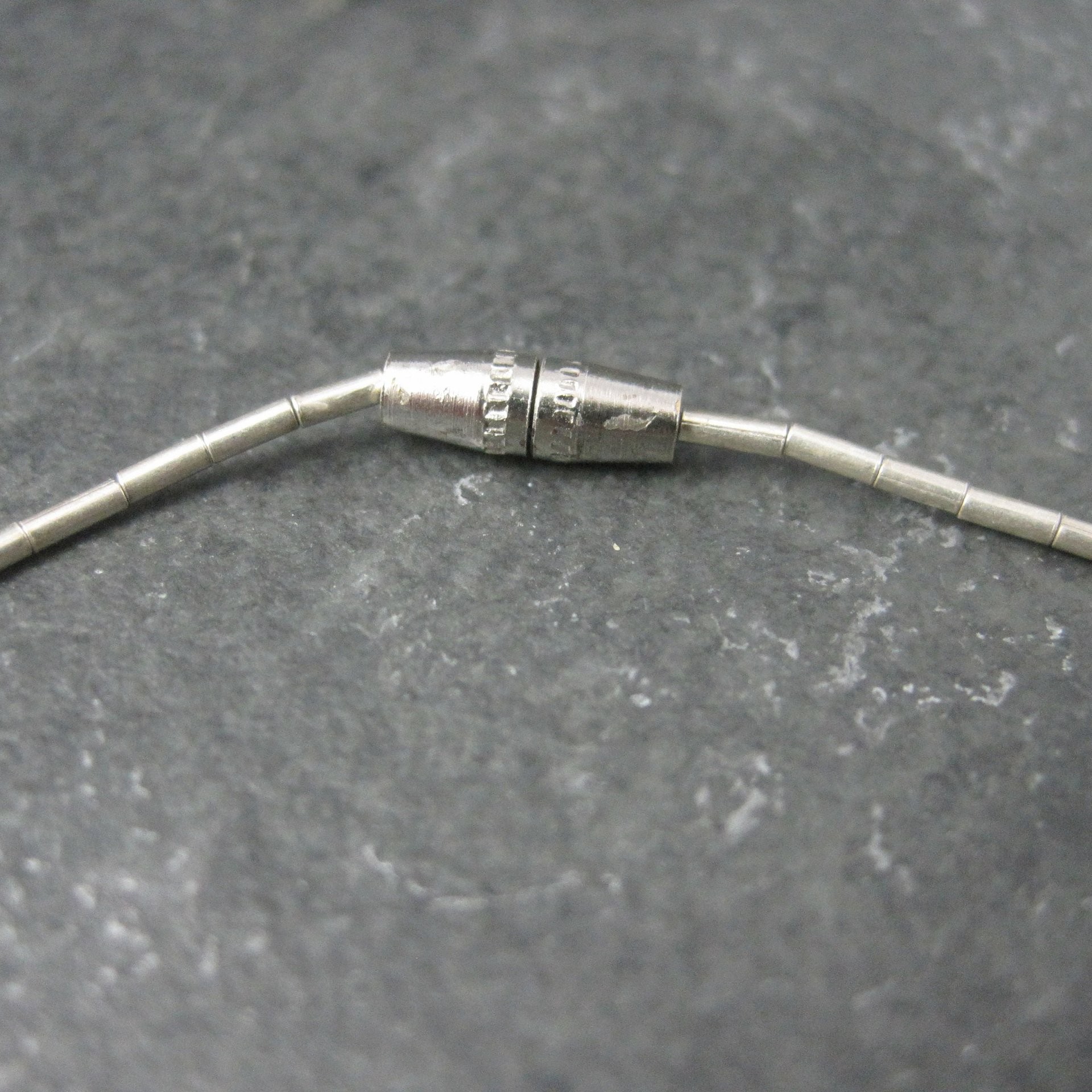 Southwestern Sterling Liquid Silver Coral Bracelet 7.5 Inches