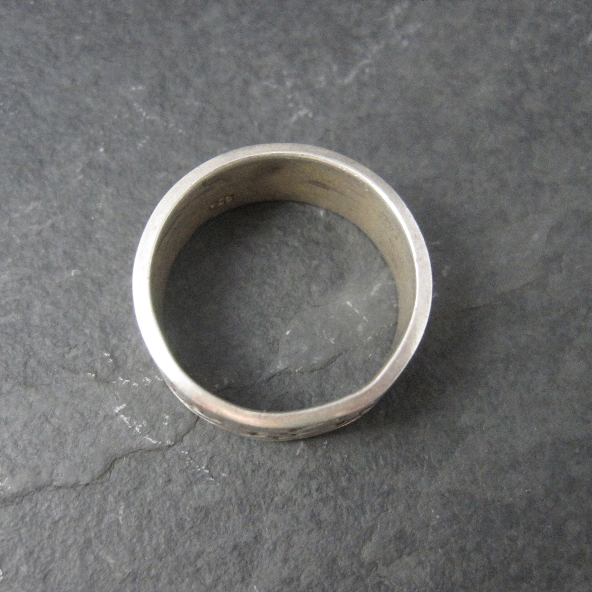Vintage Sterling Celtic Band Ring Size 11