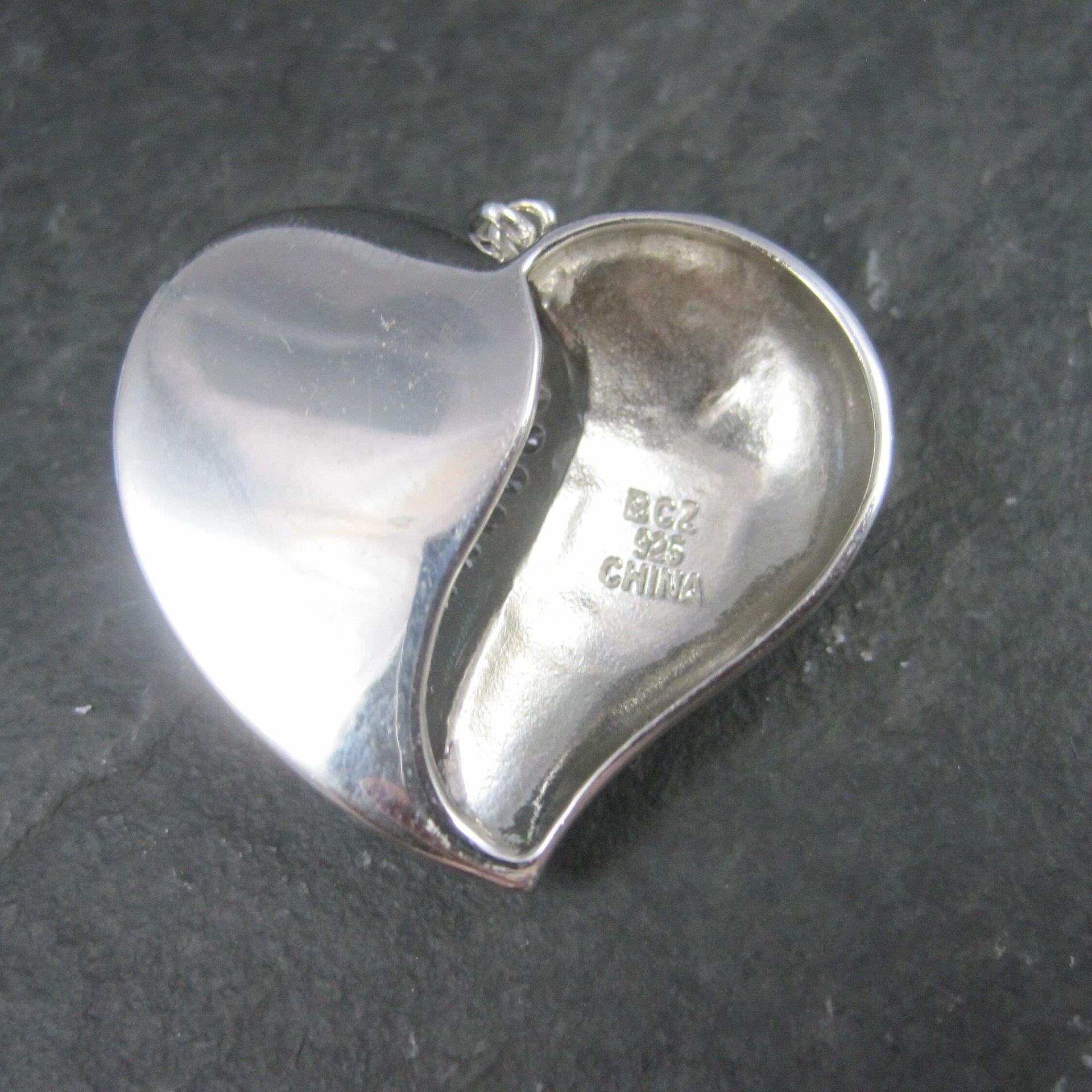 Sterling Silver Love Heart Pendant Ross Simons